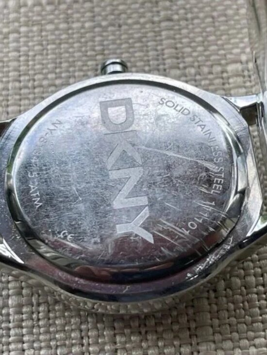 DKNY Women Watch Silver Tone Mother of Pearl Face Quartz Analog Wristwatch main image 4
